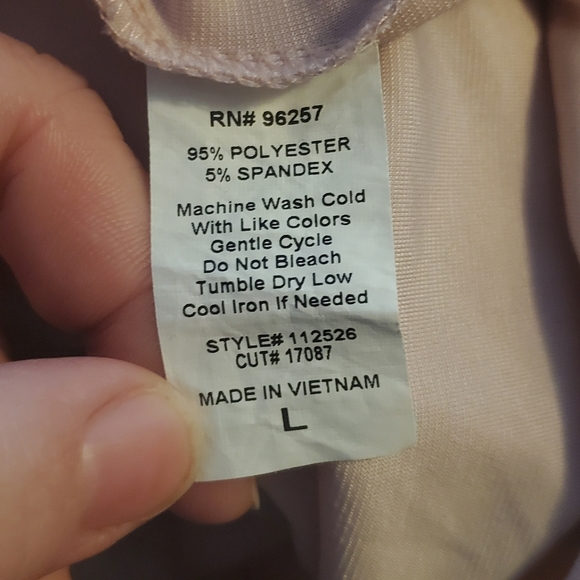 π 3 for $15 Deal! πPerSeption Concept pink blouse L - Picture 5 of 8